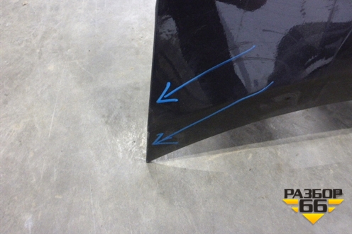 Бампер задний (под парктроник) (8R0807385C) для Audi Q5 c 2008-2017г (Ку 5)