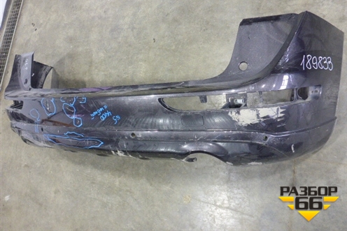 Бампер задний (под парктроник) (8R0807385C) для Audi Q5 c 2008-2017г (Ку 5)