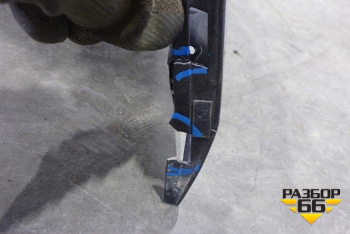 Бампер задний (под парктроник) (8R0807385C) для Audi Q5 c 2008-2017г (Ку 5)