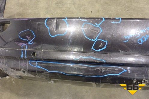 Бампер задний (под парктроник) (8R0807385C) для Audi Q5 c 2008-2017г (Ку 5)