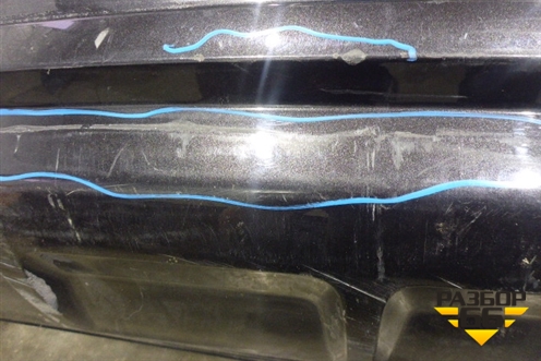 Бампер задний (под парктроник) (8R0807385C) для Audi Q5 c 2008-2017г (Ку 5)