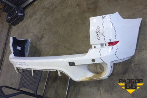 Бампер задний (без юбки после 2010г под парктроник) для BMW X5 E70 с 2007-2013г (Х5 Е70)