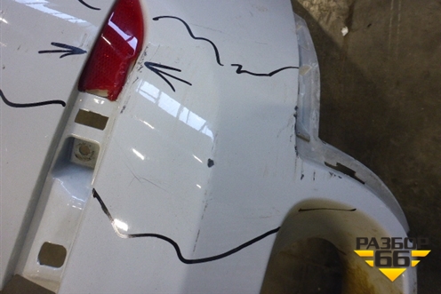 Бампер задний (без юбки после 2010г под парктроник) для BMW X5 E70 с 2007-2013г (Х5 Е70)