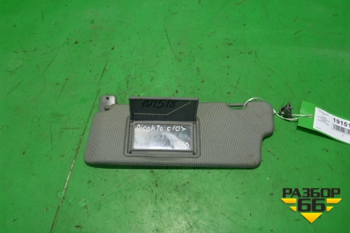 Козырёк солнцезащитный левый (852101Y2108O) для Kia Picanto с 2011-2017г (Пиканто 2)