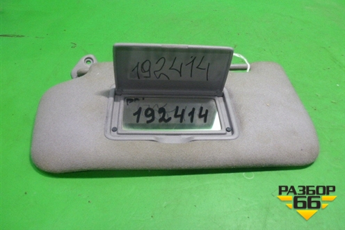 Козырёк солнцезащитный левый (правый руль) для Nissan Primera (P12E) с 2001-2008г (Примера)
