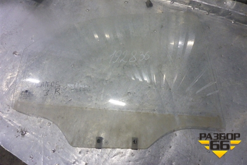 Стекло двери задней правой для Chevrolet Lanos с 2004г (Ланос)