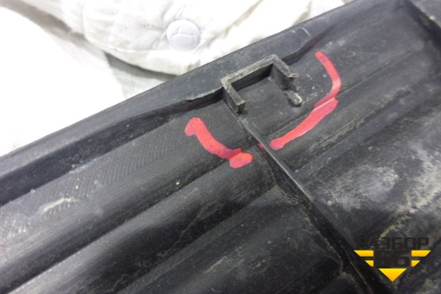 Накладка заднего бампера (5216260060) для Lexus GX-460 с 2009г (ГХ)