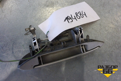 Ручка наружная двери задней левой (крашеная) для Renault Clio с 1998-2002г (Клио)