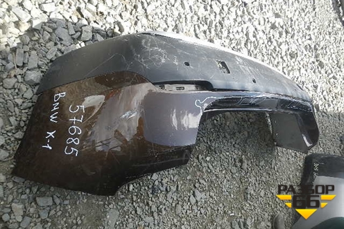 Бампер задний (до 2012г под парктроник) для BMW X1 E84 с 2009-2014г (Х1 Е84)