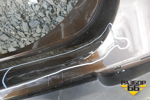 Бампер задний (до 2012г под парктроник) для BMW X1 E84 с 2009-2014г (Х1 Е84)