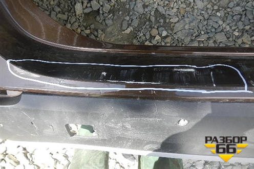 Бампер задний (до 2012г под парктроник) для BMW X1 E84 с 2009-2014г (Х1 Е84)