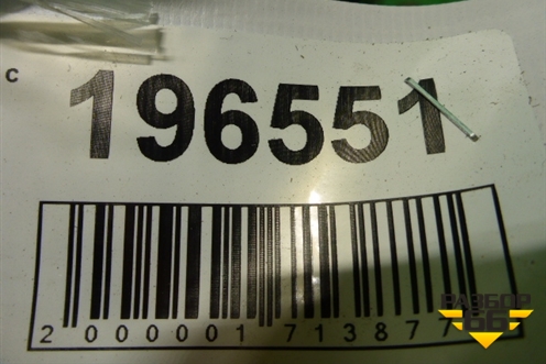 Ремень безопасности задний правый для Opel Corsa D с 2006-2014г (Корса Д)