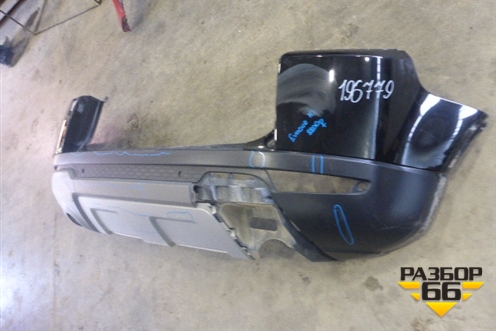 Бампер задний (под парктроник) для Land Rover Range Rover Evoque с 2011-2018г (Евог)