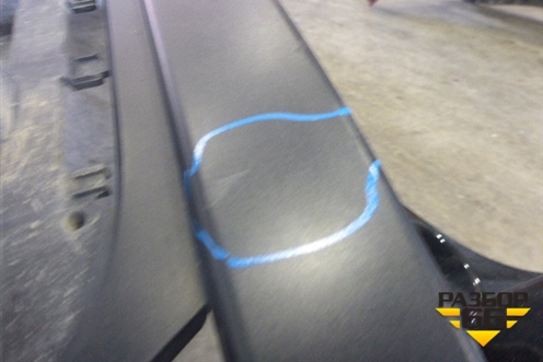 Бампер задний (под парктроник) для Land Rover Range Rover Evoque с 2011-2018г (Евог)