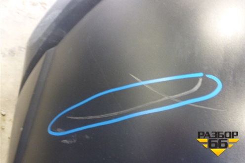 Бампер задний (под парктроник) для Land Rover Range Rover Evoque с 2011-2018г (Евог)