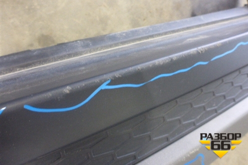 Бампер задний (под парктроник) для Land Rover Range Rover Evoque с 2011-2018г (Евог)