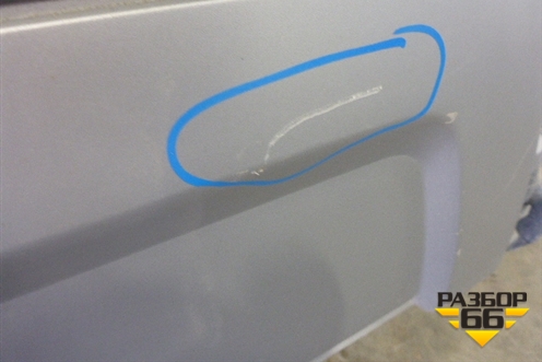 Бампер задний (под парктроник) для Land Rover Range Rover Evoque с 2011-2018г (Евог)