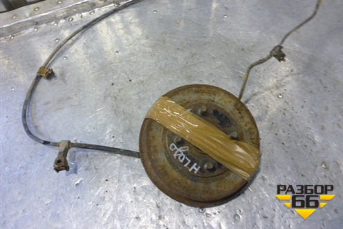 Ступица задняя (левая в сборе) для Honda Logo 1999-2003г (Лого)