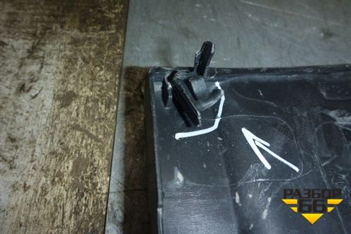 Накладка заднего бампера (до 2012г) (5216260040) для Toyota Land Cruiser (200) с 2008г (Ленд Крузер)