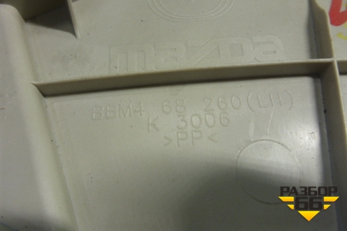 Обшивка стойки задняя верхняя левая (седан) (BBM468260) для Mazda Mazda 6 (GH) с 2007-2012г