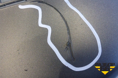 Накладка переднего бампера правая (после 2013г) (31353655) для Volvo S60 с 2010-2018г (C60)