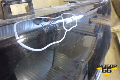 Бампер передний (до 2018г под парктроник и омыватели) для Land Rover Range Rover 4 с 2013-2022г (Вог)