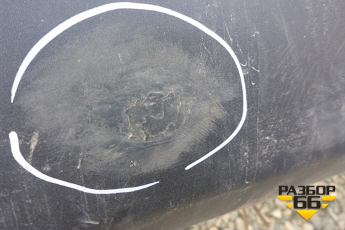 Бампер задний (под парктроник) для Land Rover Discovery 3 с 2004-2009г (Дискавери)