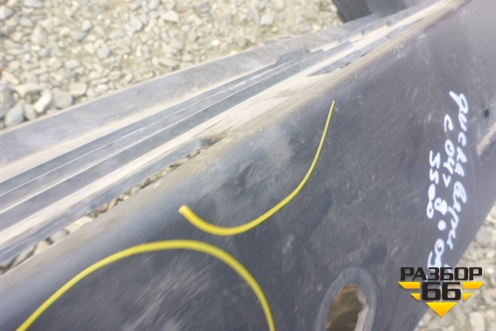 Бампер задний (под парктроник) для Land Rover Discovery 3 с 2004-2009г (Дискавери)