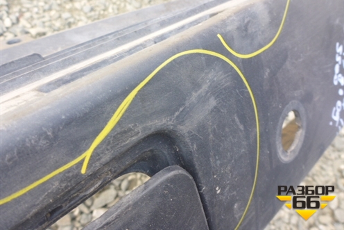 Бампер задний (под парктроник) для Land Rover Discovery 3 с 2004-2009г (Дискавери)