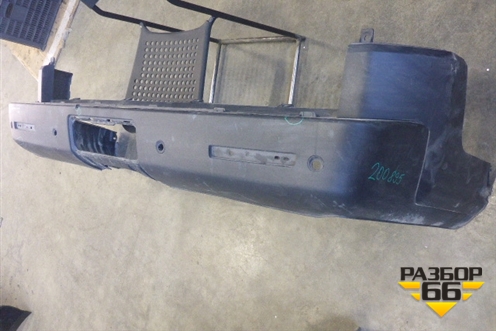 Бампер задний (под парктроник) для Land Rover Discovery 3 с 2004-2009г (Дискавери)