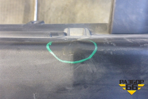 Бампер задний (под парктроник) для Land Rover Discovery 3 с 2004-2009г (Дискавери)