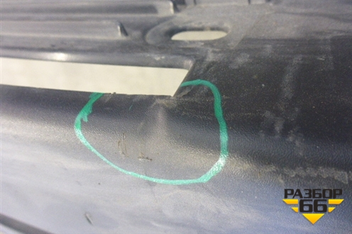 Бампер задний (под парктроник) для Land Rover Discovery 3 с 2004-2009г (Дискавери)