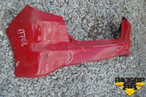 Бампер задний (под парктроник) для Honda Jazz(GE) с 2008-2014г (Джаз)