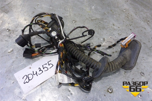 Проводка двери передней правой для Volkswagen Touareg c 2002-2010г (Туарег)