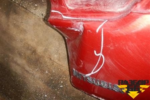 Дверь багажника без стекла (5801A524) для Mitsubishi Outlander XL с 2006-2012г (Аутлендер ХЛ)