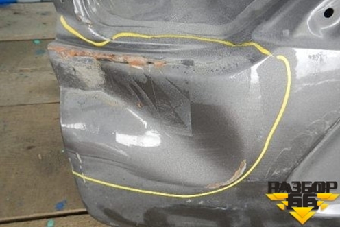 Дверь багажника без стекла (5801A524) для Mitsubishi Outlander XL с 2006-2012г (Аутлендер ХЛ)