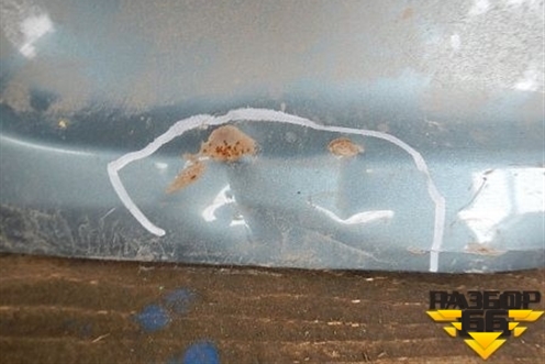 Дверь багажника без стекла (5801A524) для Mitsubishi Outlander XL с 2006-2012г (Аутлендер ХЛ)