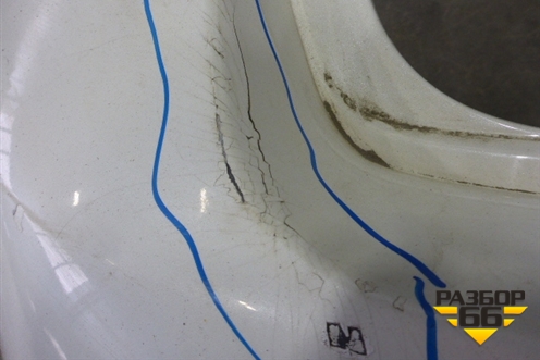 Бампер задний для Honda Accord(CU-CW) с 2008-2013г (Аккорд)