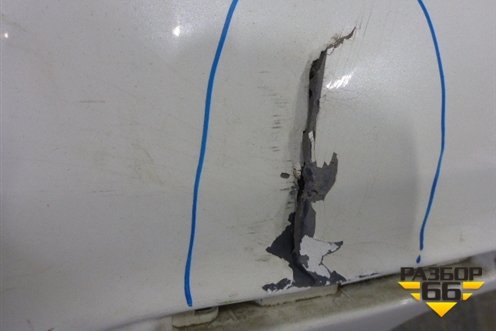 Бампер задний для Honda Accord(CU-CW) с 2008-2013г (Аккорд)