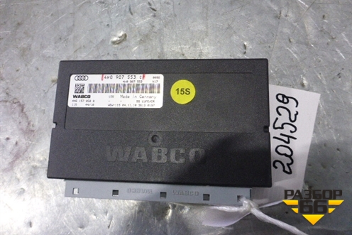 Блок электронный (управления системой регулировки дорожного просвета) (4H0907553C) для Audi A8 с 2009-2017г (А8)