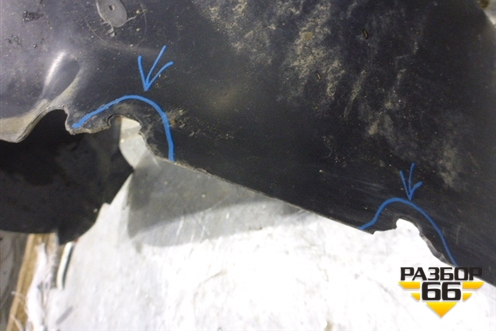 Локер задний левый (7L6810971A) для Volkswagen Touareg c 2002-2010г (Туарег)