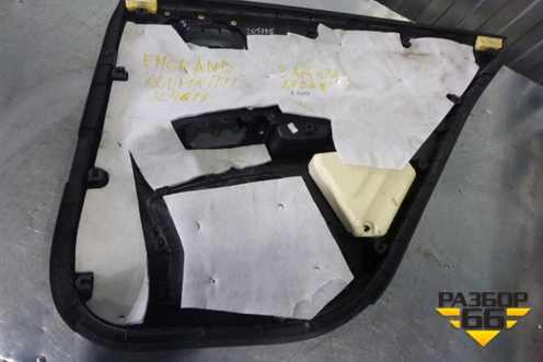 Обшивка двери задней левой под электрику (седан) для Geely Emgrand (EC7) с 2009-2016г (Эмгранд)