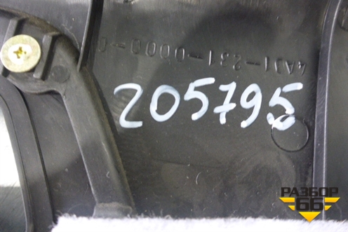 Обшивка двери задней левой под электрику (седан) для Geely Emgrand (EC7) с 2009-2016г (Эмгранд)