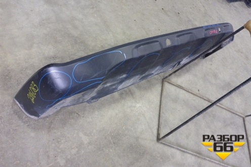 Юбка заднего бампера (после 2009г) для Honda CR-V(RE) с 2006-2012г (ЦРВ СРВ)