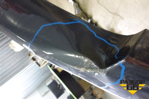 Бампер задний (без юбки после 2010г под парктроник) для BMW X5 E70 с 2007-2013г (Х5 Е70)