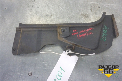 Обшивка стойки лобового стекла левая нижняя (20593797) для Volvo TRUCK FH с 2002-2008г (ФШ)