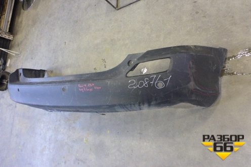 Бампер задний (до 2015г под парктроник) (5215942190) для Toyota Rav-4 с 2012-2019г (Рав 4)