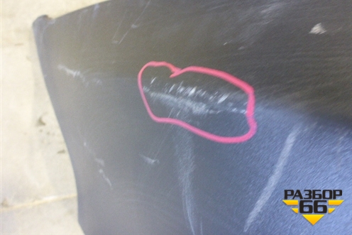 Бампер задний (до 2015г под парктроник) (5215942190) для Toyota Rav-4 с 2012-2019г (Рав 4)