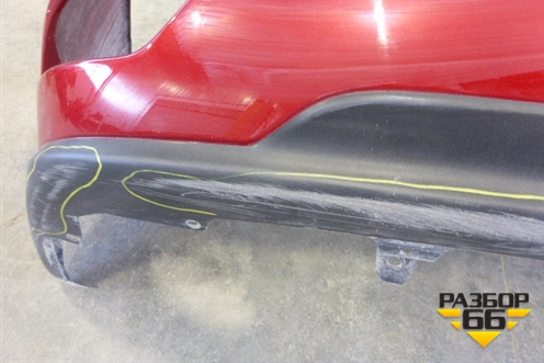 Бампер задний (под парктроник) (5215948100) для Lexus RX 300 c 2009-2015г (РХ)