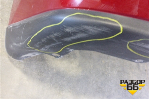 Бампер задний (под парктроник) (5215948100) для Lexus RX 300 c 2009-2015г (РХ)